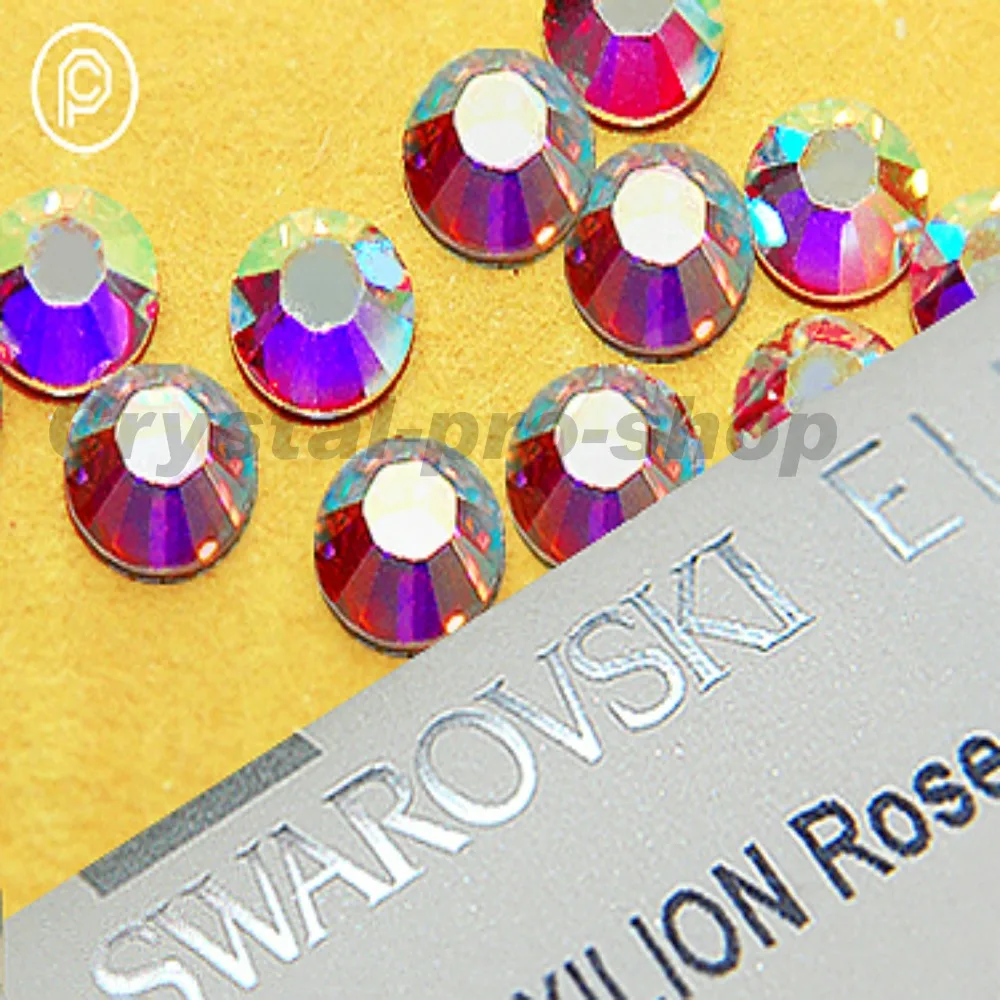 288 шт. ss12 (3 0-3 2) мм элементы Swarovski кристаллы AB (001AB) 12ss (плоские стразы без горячей