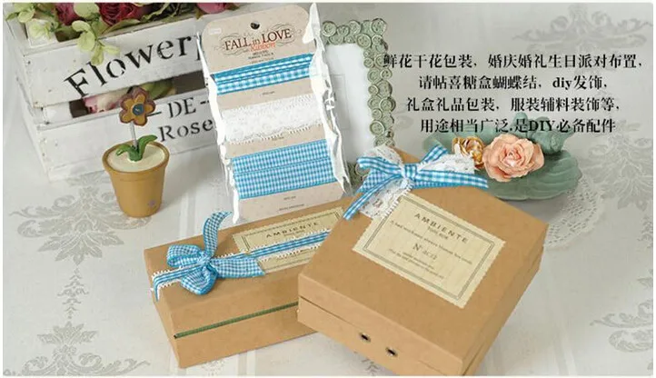 Подарочная лента Decoraitve Pack Papercraft DIY лента для скрапбукинга фотоальбома аксессуары для изготовления открыток