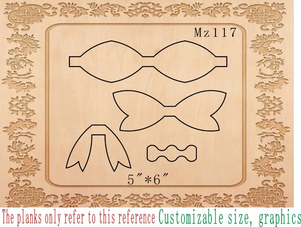 3-лук-с золотым оленем древесины пресс-форм совместим с большинством ведущих