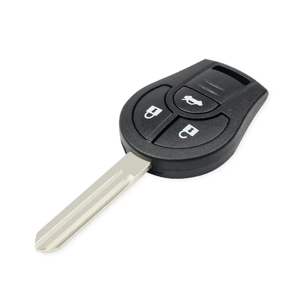 Запасной корпус KEYYOU 10X для автомобильного ключа Nissan Cube Qashqai Juke Suny Sylphy March Tiida Micra 2/3/4