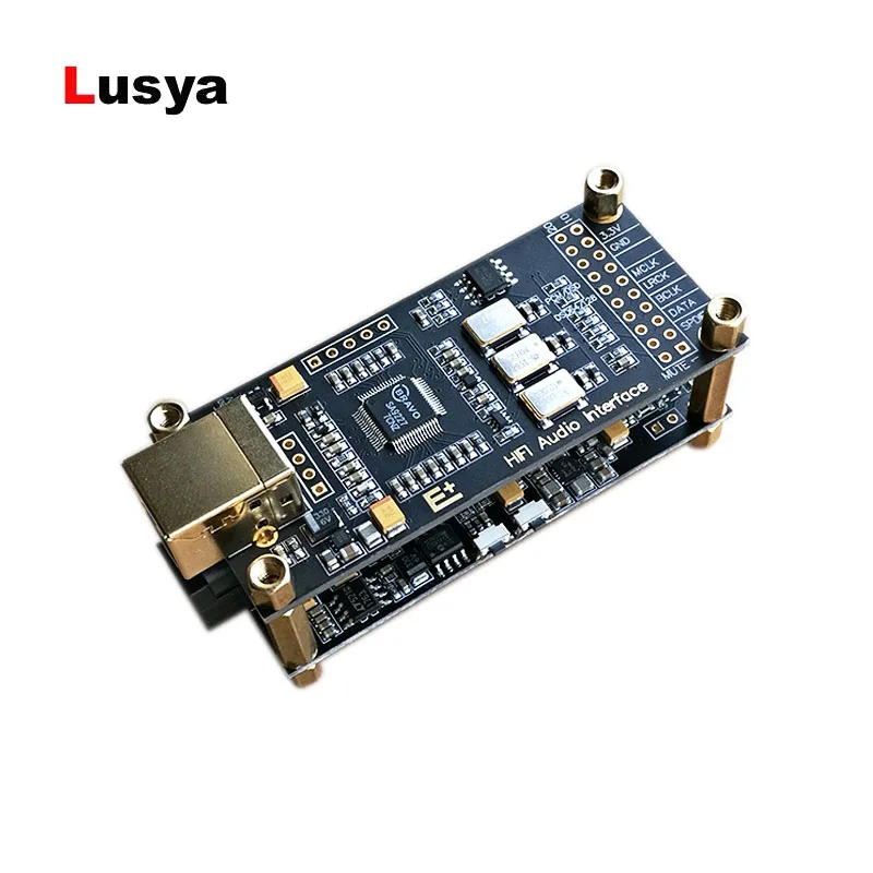 SA9227+ ES9038Q2M готовая декодер плата hifi fever USB аудио карта конвертер комплект DSD128 32 бит 384 кГц T0623