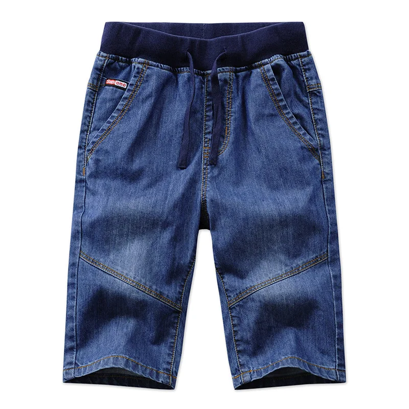 

Summer new Fashion Capris for Baby Boys Toddler short denim Shorts trousers Teenages boy Calf length 3-5-8-10-12-13 Years old