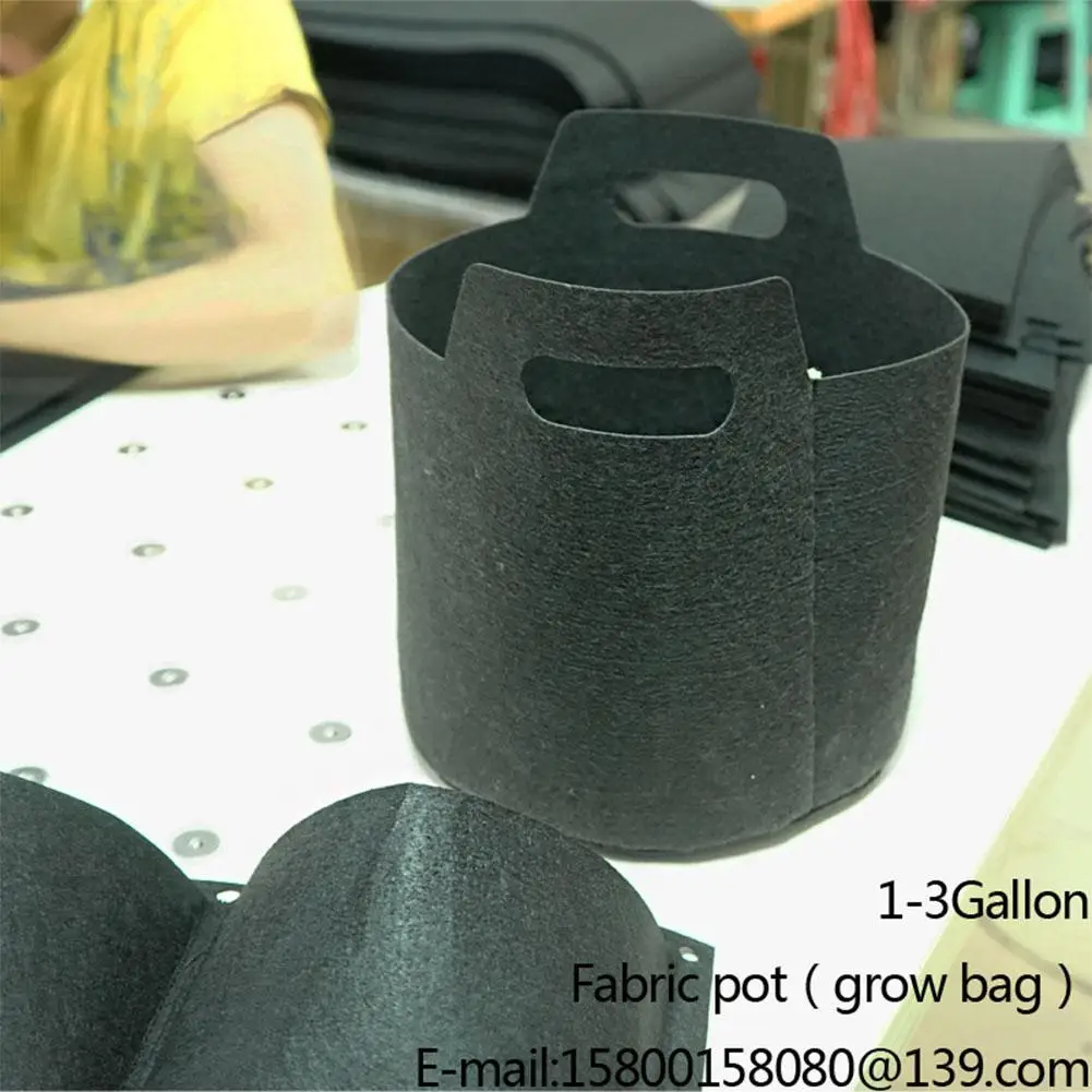 Контейнер для растений LanLan аэратор из черной ткани воздухопроницаемый мешок