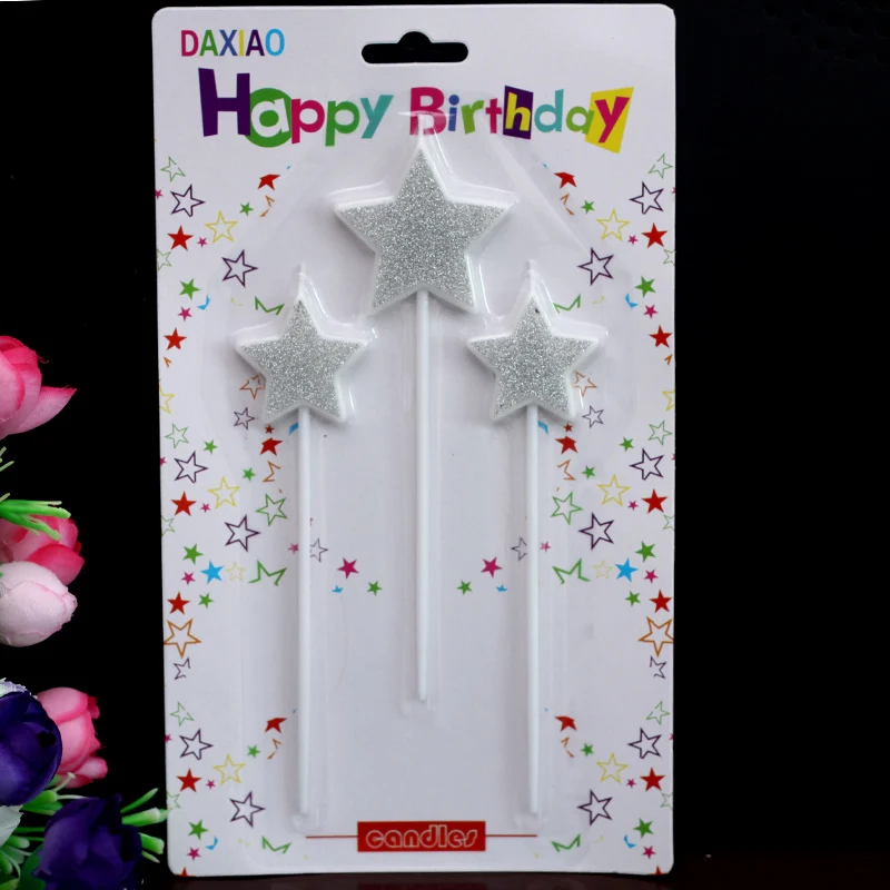 Специальное предложение креативные детские свечи на день рождения Золотая свеча