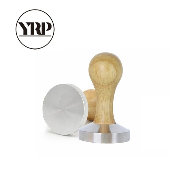 YRP деревянный держатель Whorl плоская основа кофе Мощность Молоток нержавеющая