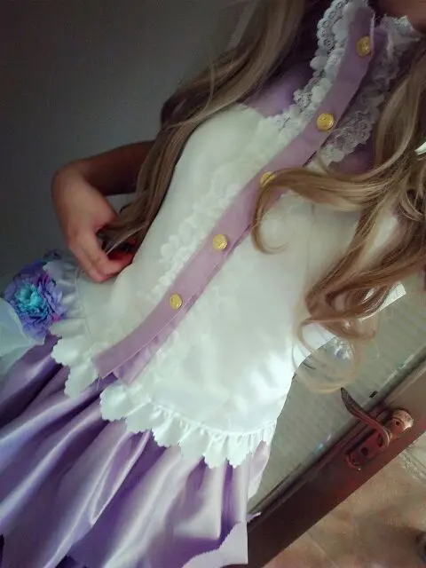 Новое поступление! Костюм женский для косплея белый на День святого