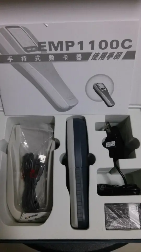 Беспроводной удобный портативный интеллектуальный счетчик карт из пвх EMP1100C |