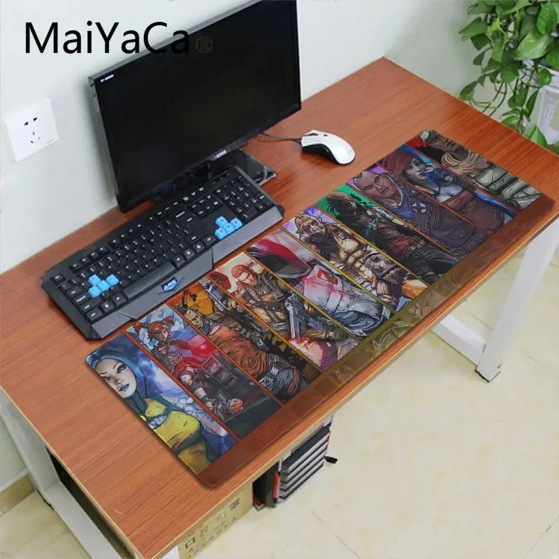 Maiyaca дизайн borderland уникальный настольный коврик игровой коврик для мыши ноутбук ПК игровой коврик большой коврик для мыши геймер Коврик для мыши