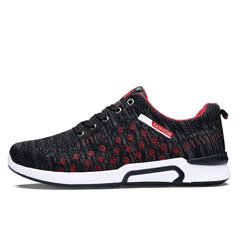 

MIUBU New Summer Men Mesh Shoes Casual Breathable Light Shoes For Man Lace-up Network Flats Man Comfortable Outdoor Shoes
