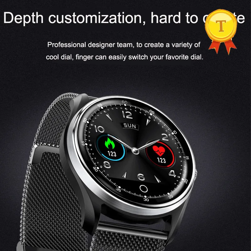 Ip68 Профессиональные Водонепроницаемые Смарт часы для плавания ЭКГ ppg Спортивный