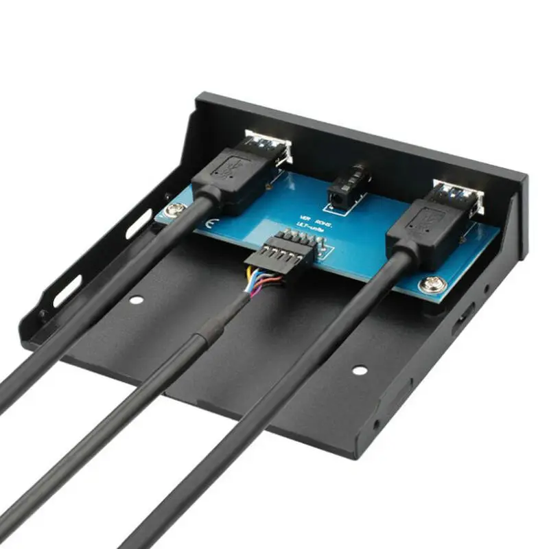 Great Q USB3.0 20Pin * 2 + аудио интерфейс для наушников рабочий стол компьютер гибкая
