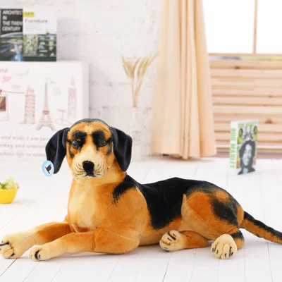 Лежащая волкоунд около 60 см плюшевая игрушка собака подушка Рождественский