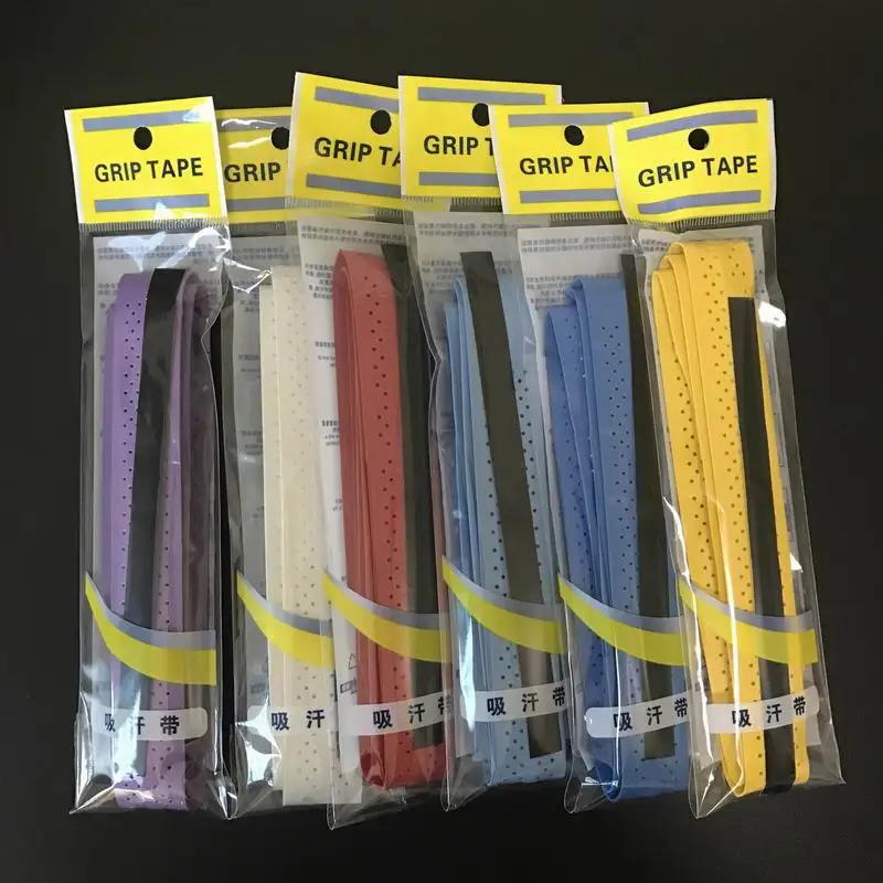 

10pcs/lot None logo EVA Perforated tacky feel Grips/Overgrip