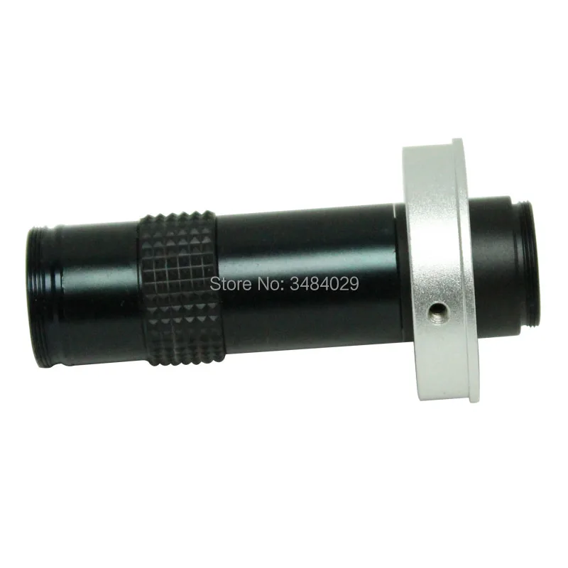 Free Shipping Industrial Digital Video Microscope Camera 5X-100X High Working Distance Large Area Inspection C-mount Lens | Инструменты