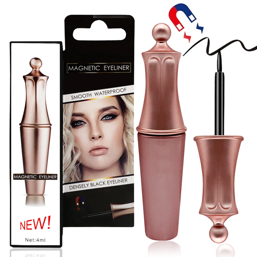 Новинка магнитная подводка для глаз черная жидкая ручки Водостойкая Подводка