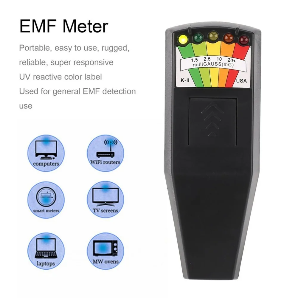 Устройство для проверки магнитного поля EMF излучение k ii портативный 5