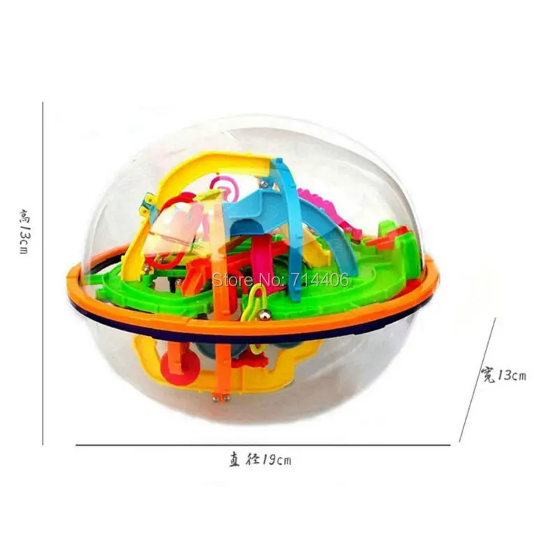208 шагов 3D пазл-шар волшебный Интеллектуальный шар IQ логика игра perplexus magnetic