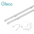 2 шт. 50 см Быстрый бесшовный соединяемый светодиодный светильник 42 светодиодный s SMD 2835 Светодиодный светильник для кухонного шкафа с блоком питания 1 А