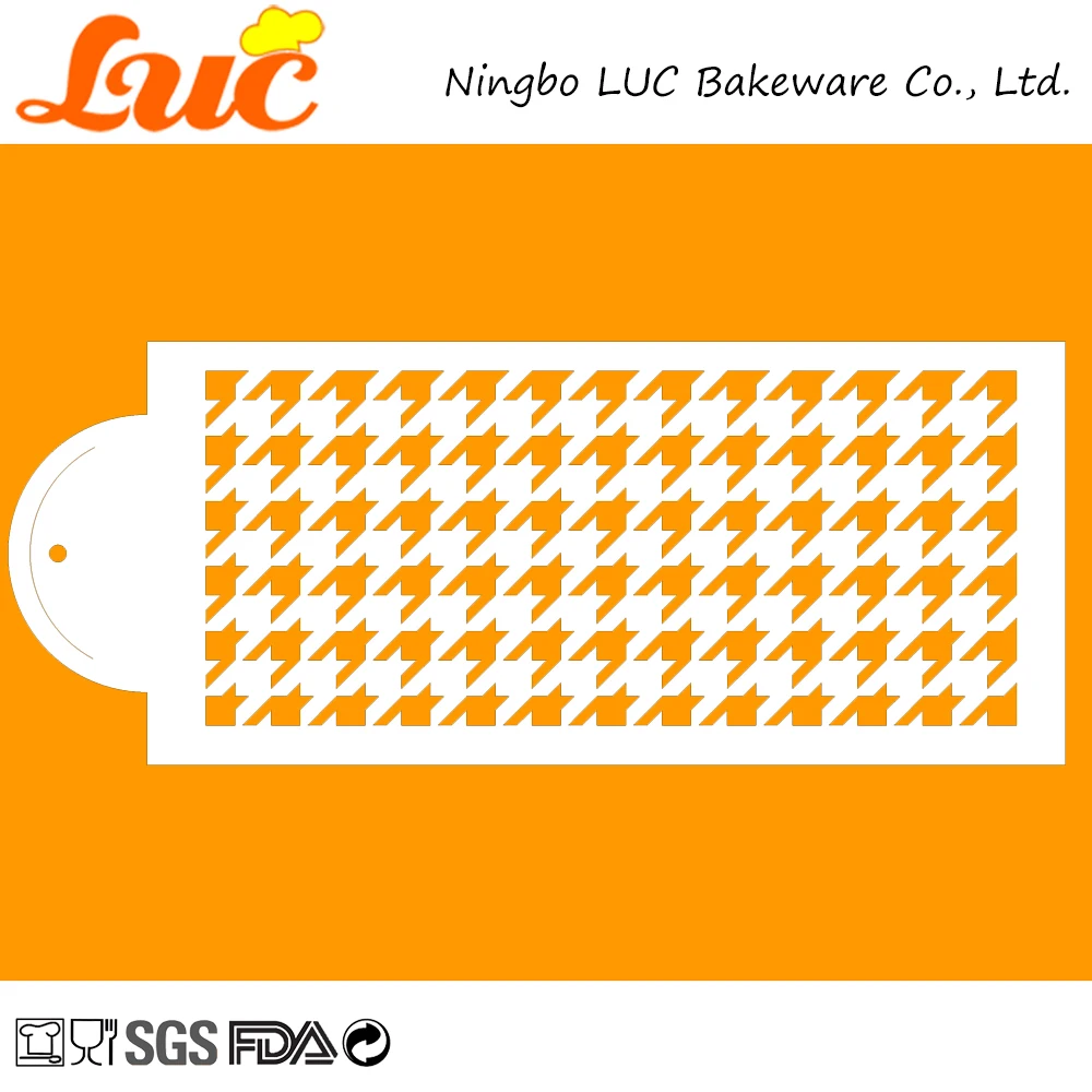 Блестящие трафареты для тортов инструменты украшения гусиные лапки ромашки