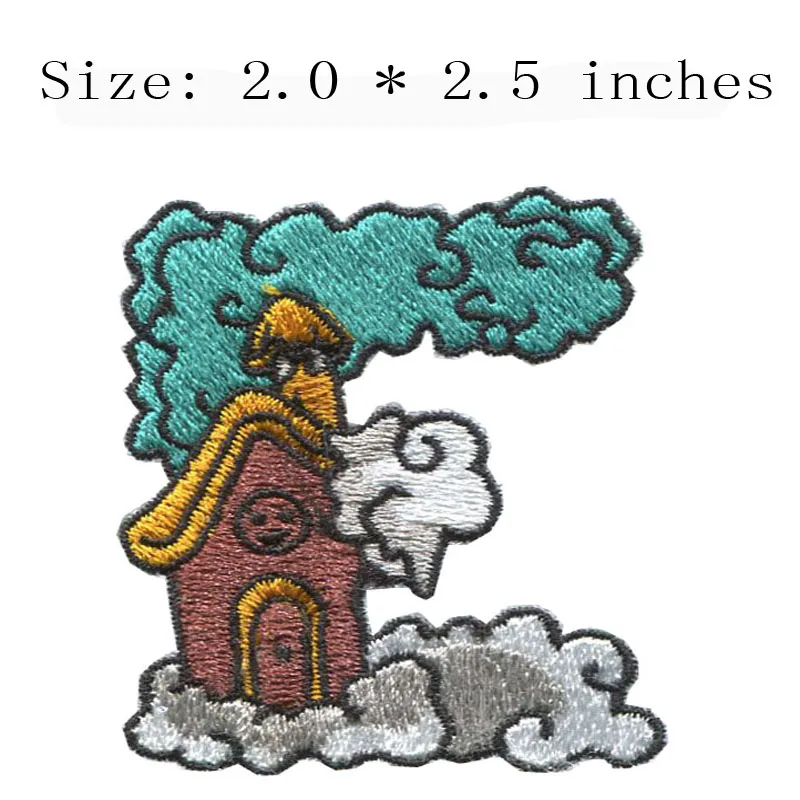

Hourse E 2.0"wide DIY new fonts embroidery patch for ethnic patches/show time/big tree