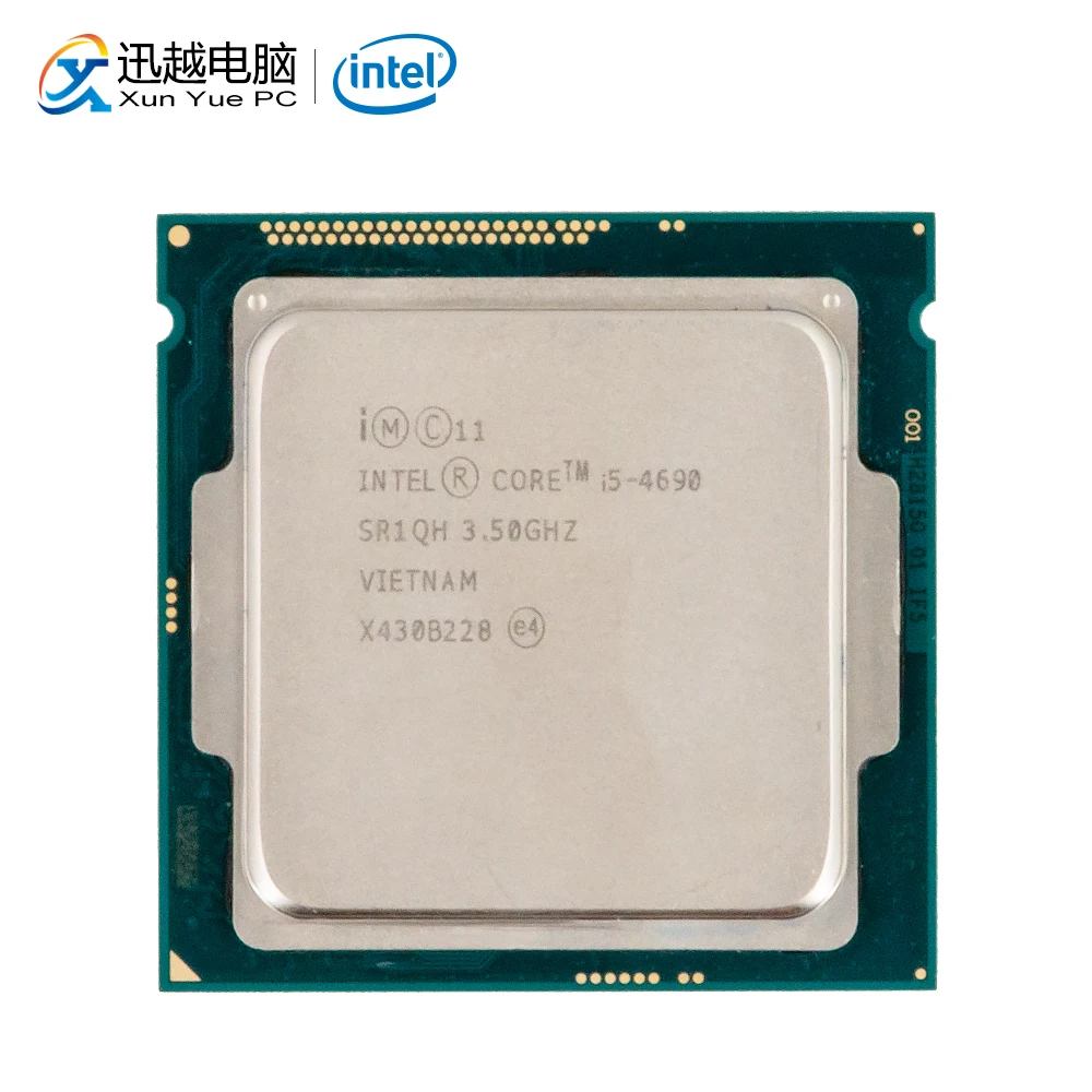 Intel Core i5 4690 настольный процессор Quad 3 5 ГГц 6 Мб L3 Кэш LGA 1150 сервер используемый для