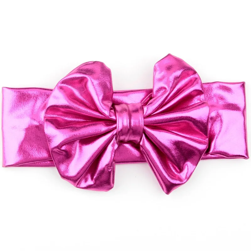 Повязка на голову Nishine для новорожденных Цветной Эластичный Бант девочек