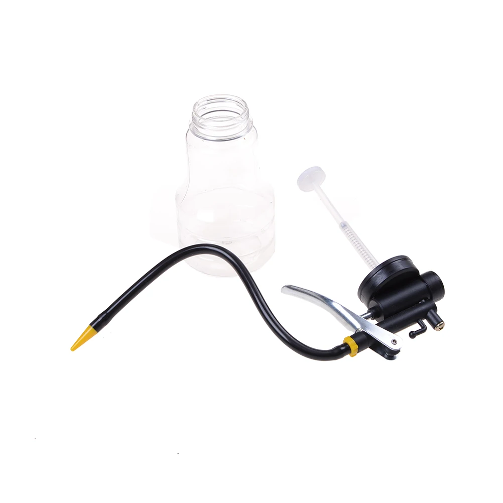 1 шт. 250 мл Прозрачный Насос высокого давления масленка смазка пластиковая машина