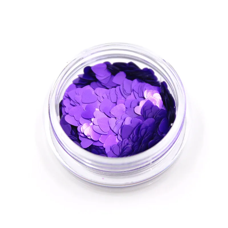 12 цветов гвоздь в форме сердца блестки цвет насыщенный ультра тонкий матовый лак