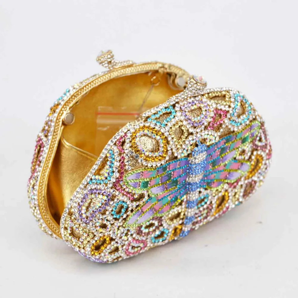 Роскошная сумка-клатч KHNMEET с бриллиантами и стразами Женский дизайнерский