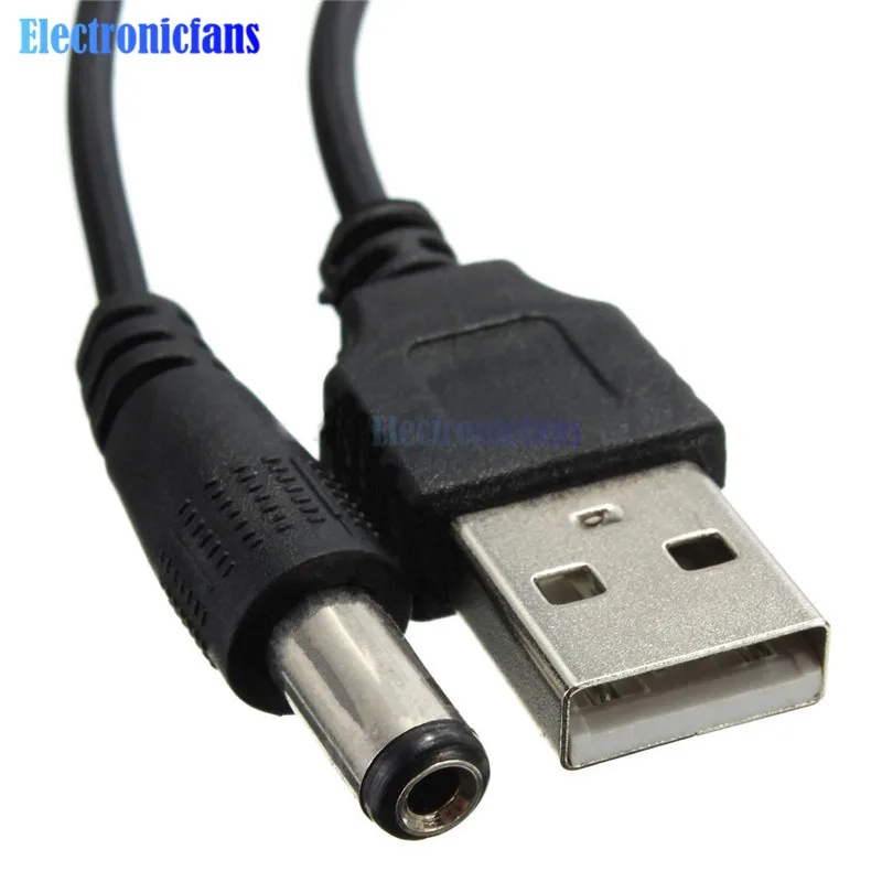 DC-DC USB 5 в 9 В DC Разъем 5,5 мм x 2,1 мм Повышающий Модуль питания кабель-конвертер