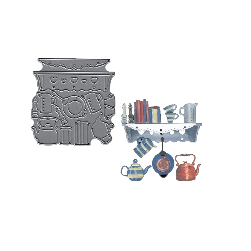 Металлические трафареты для кухонной утвари сделай сам скрапбукинг