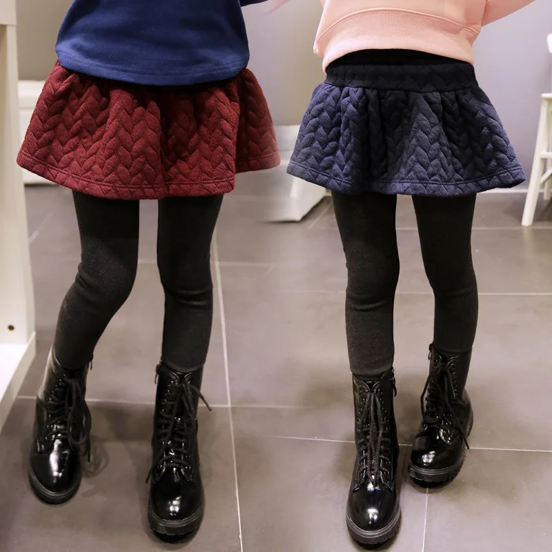 От 2 до 7 лет зимнее платье для маленьких девочек леггинсы одежда детей малышей