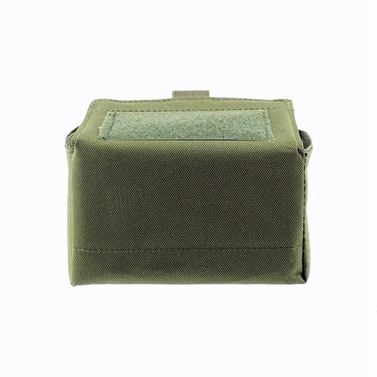 Подсумок Molle Bullet Pouch 15 отверстий разбросанные сумки пистолет оболочки ремень для патронташа держатель Открытый армейский пистолет Картридж сумка