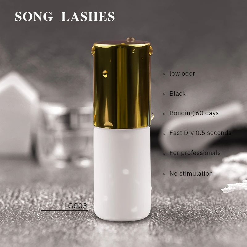 SONG LASHES 5 мл быстросохнущие без запаха не моделирующие ресницы клей для ресниц клей для наращивания ресниц Индивидуальный клей для ресниц без цвета
