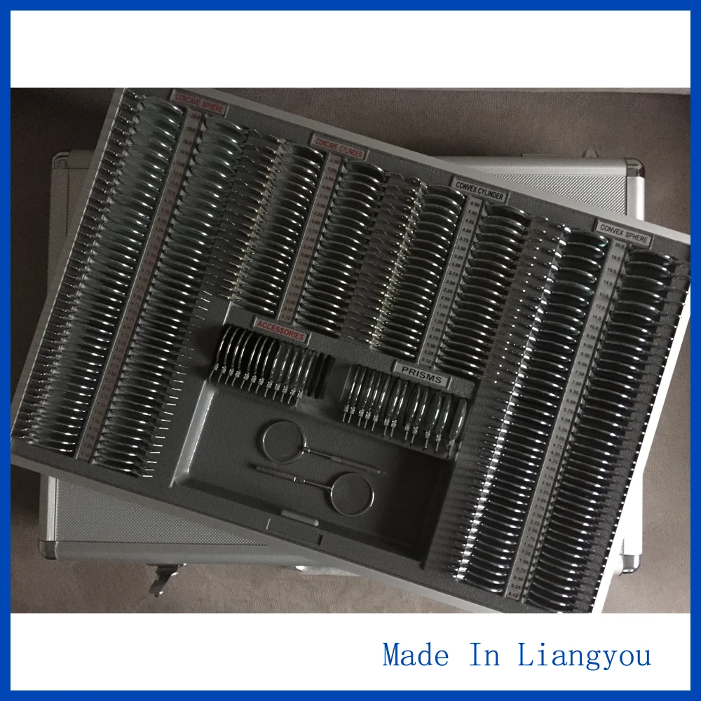 Судебная Объектив установлен объектив доказательства Box 266 шт. с крестом цилиндры