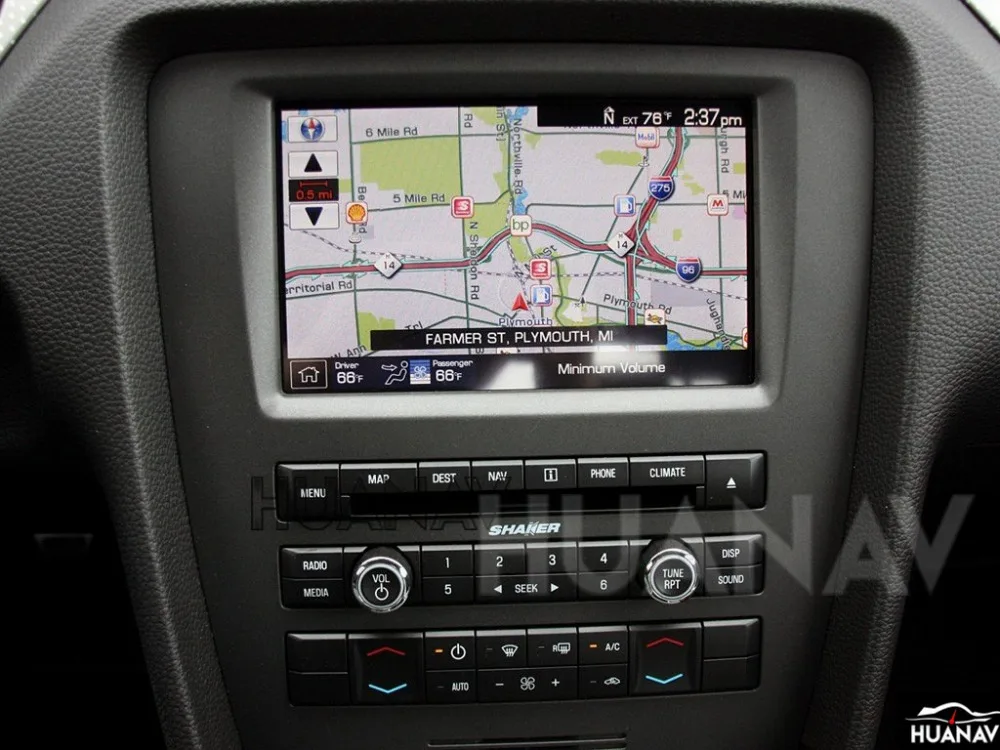 Android 8,1 Tesla стиль автомобильный DVD мультимедийный плеер gps навигация для Ford Mustang 2010- Автомобильный Радио кэш плеер головное устройство лента