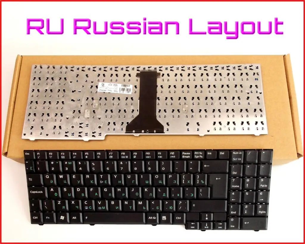 Новая русская версия клавиатуры для ноутбука ASUS F7F F7S F7Se F7Sr F7Kr X56 X56A X56V X56T X56S M51AT |