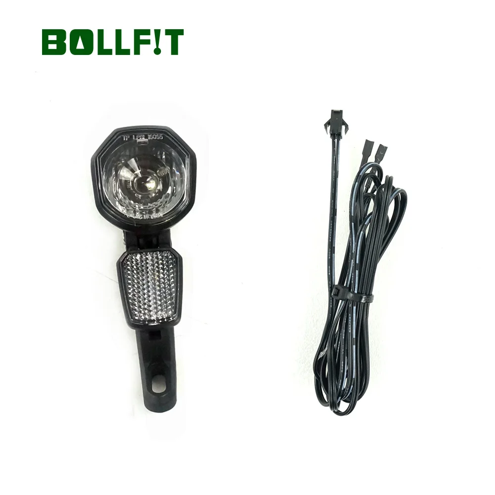 Светодиодный светильник Bollfit для электрического велосипеда 36 В/48 В HL2800 передний