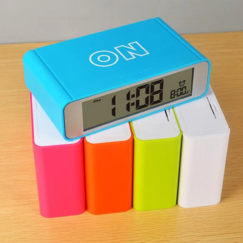 Часы Nixie радио часы прикроватные будильник светодиодный цифровой с сенсором