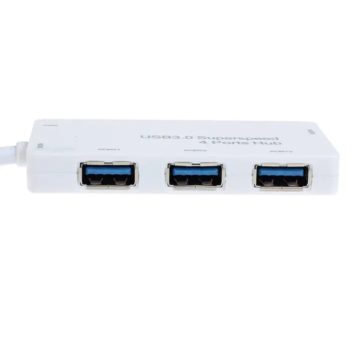 Высокое качество Горячая Распродажа Usb 3,0 концентратор Скорость 4 порта USB разветвитель usb-хаб 3,0 адаптер Аксессуары для ноутбуков hab usb для ПК компьютера