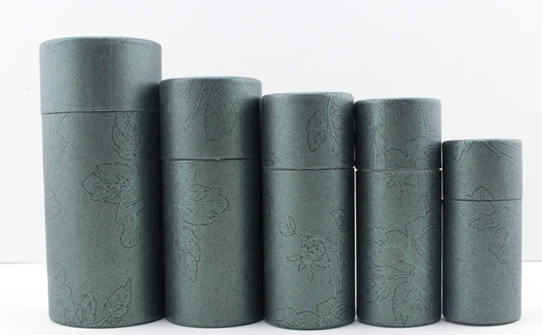 Large 50ML Oil Packaging Tube Drawing Wrapping Box Kraft Paper painting cylinder Cardboard | Дом и сад