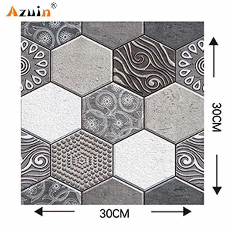 Самоклеющиеся водонепроницаемые 3D ПВХ стеновые панели для кухни Настенные