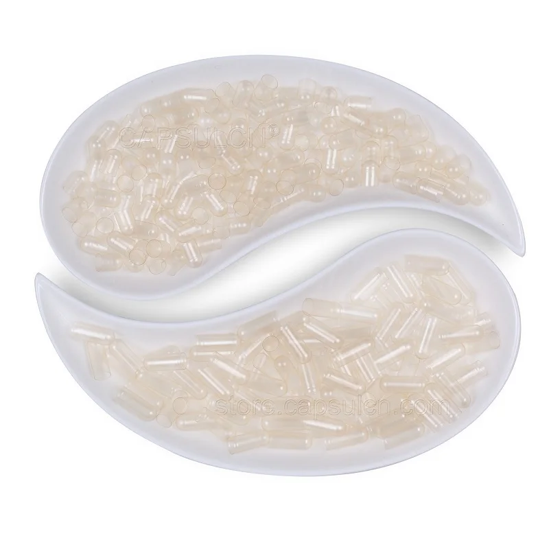 (Вегетарианские Капсулы) Размер 4. 5000 Шт./ Упаковка Пустые Разъединенные
