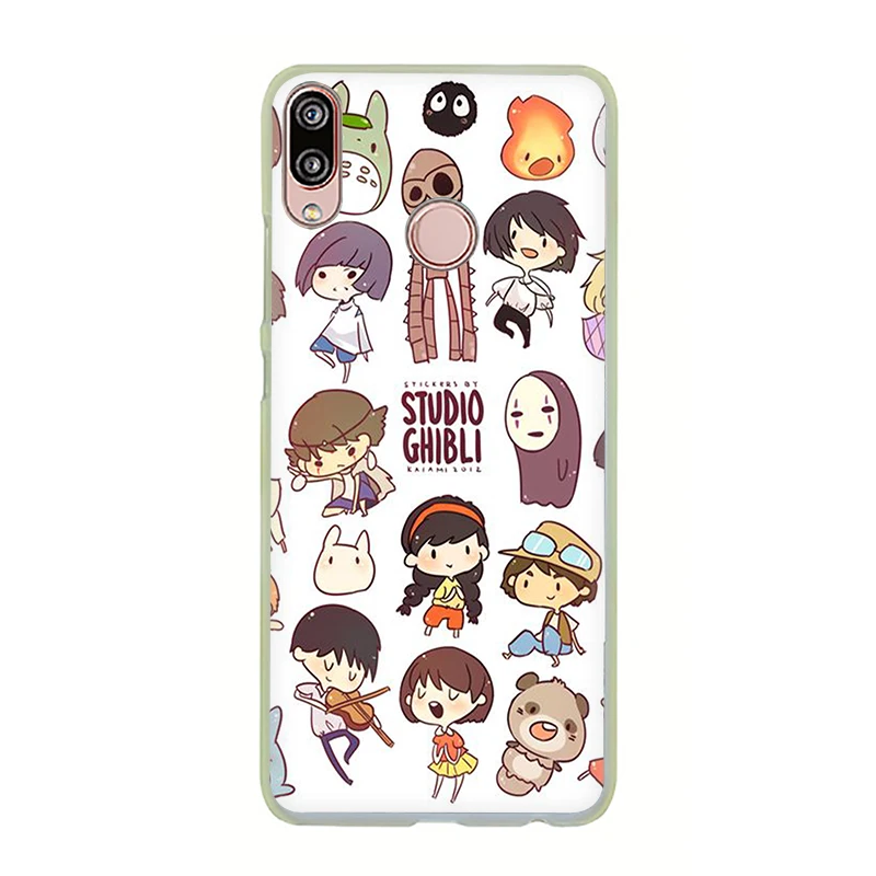 H1 Чехлы Studio Ghibli Spirited Away Totoro чехол для телефона для Huawei Honor 6a 6C 7A Pro 7C 7X 8C 8X8 9 10 Lite Play вид 20 9X Pro - Цвет: H1