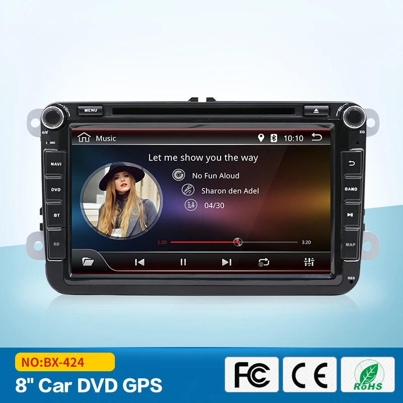 Для VW Passat Golf Jetta Tiguan Touran Skoda Android 7 1 DAB + Автомагнитола 2 DIN Wifi gps Navi Бесплатная