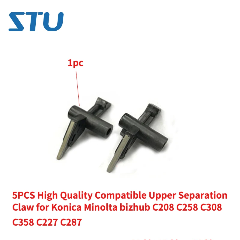 

5PCS High Quality Compatible Upper Fuser Roller Separation Claw for Konica Minolta bizhub C208 C258 C308 C358 C227 C287 BH C258