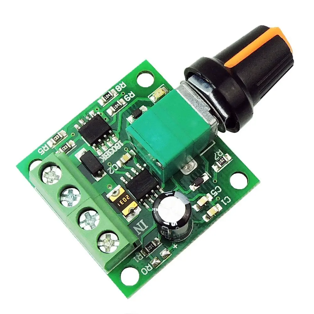 1.8v 3v 5v 6v 7.2v 12v 2A 30W DC Motor Speed Controller (PWM) 1803BK Adjustable Driver Switch | Switches