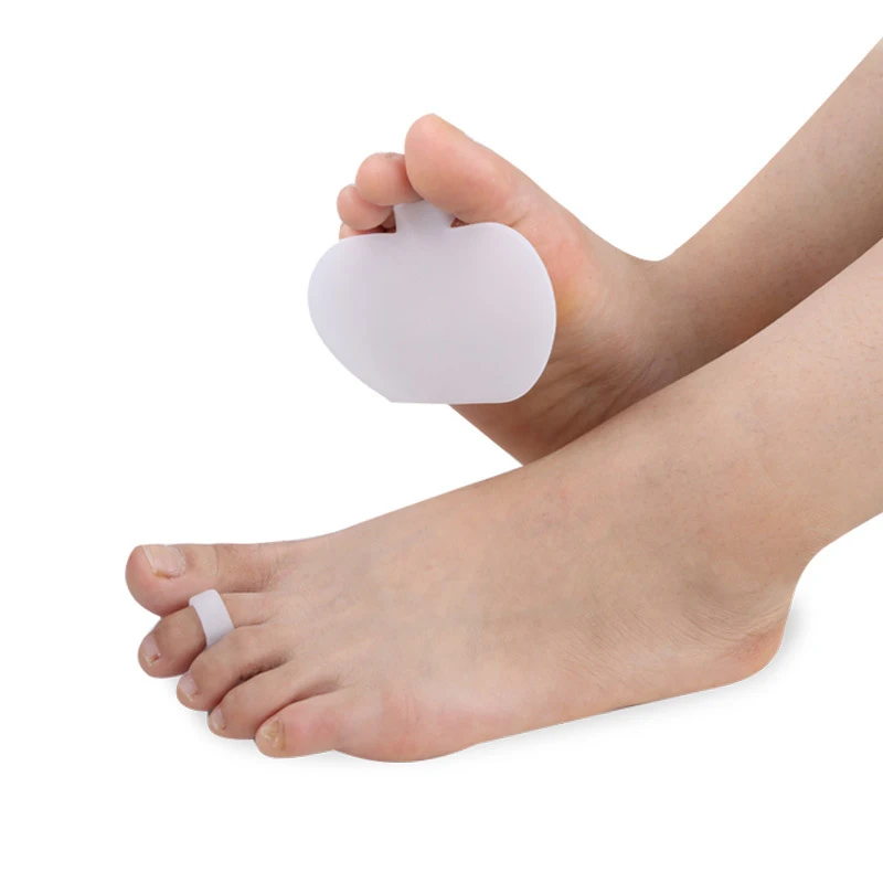 1 пара силиконовые Уход за ногами педикюр кремния Инструменты носком Сепаратор