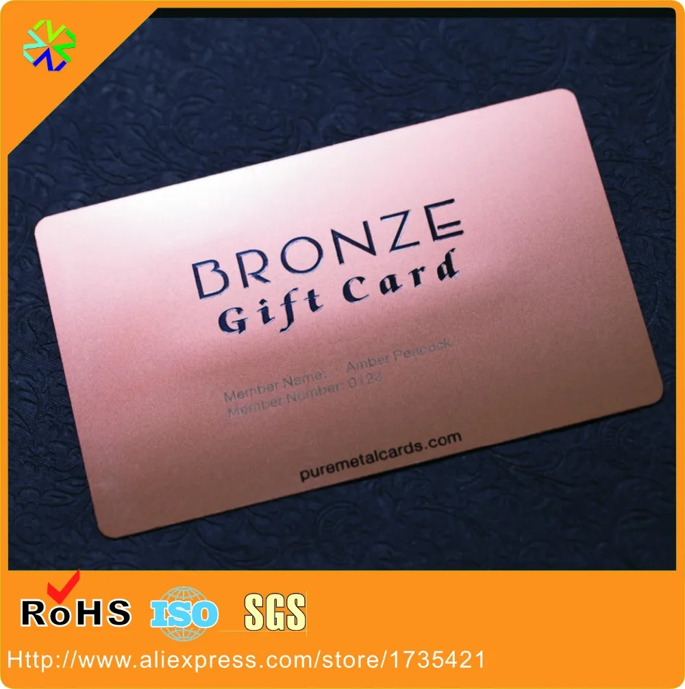 China wholesale custom engraved metal business cards,metal business tags