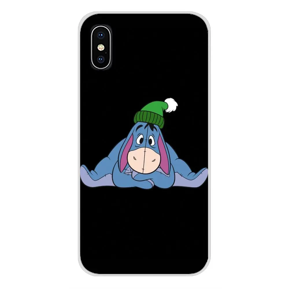Для Nokia 2 3 5 6 8 9 230 3310 1 7 Plus для LG Q6 X Power cartoon donkey art Eeyore аксессуары чехол